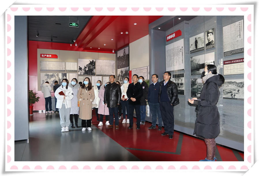 开云手机注册_开云（中国）党支部与淮安市农科院第三党支部 联合开展党建共建暨党史学习教育现场培训活动